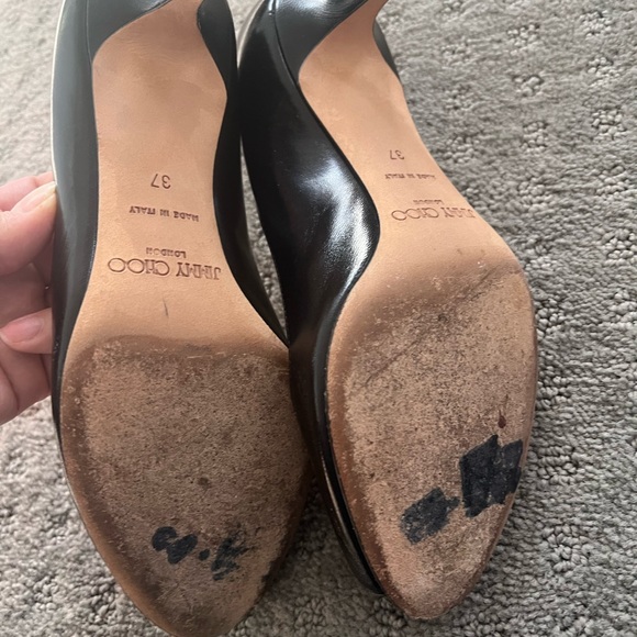 Jimmy Choo peep toe heels - Picture 2 of 5